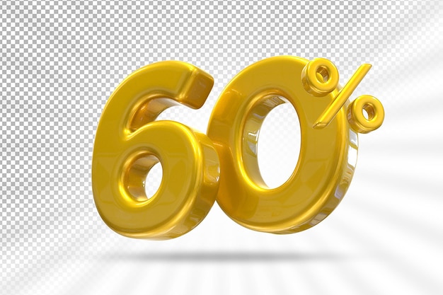 3D로 60% 골드 제공