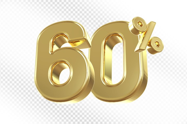 60% オファー ゴールド 3D ディスカウント