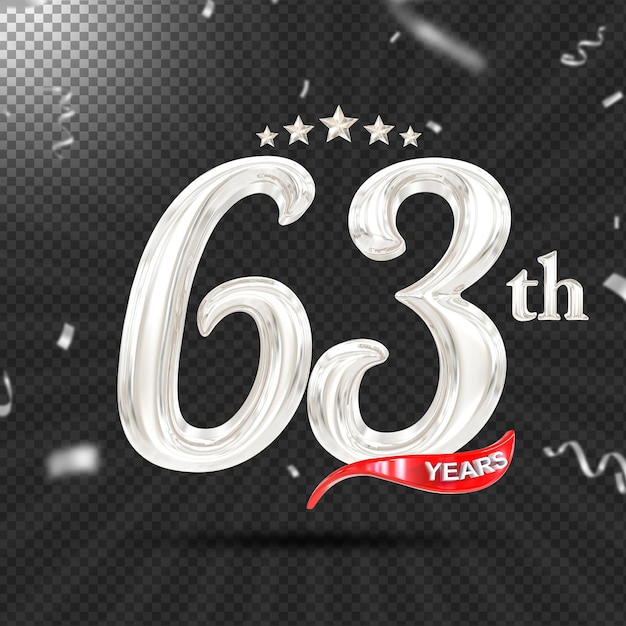 63° anniversario