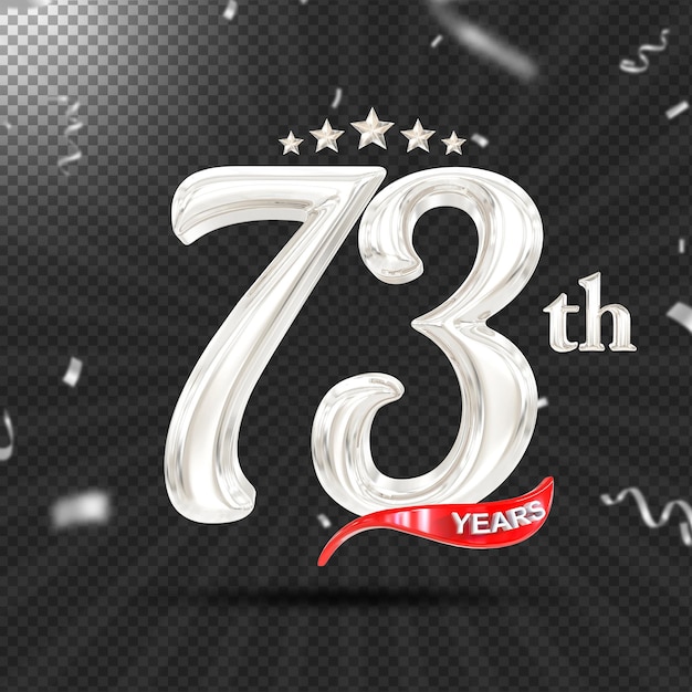 73th years anniversary