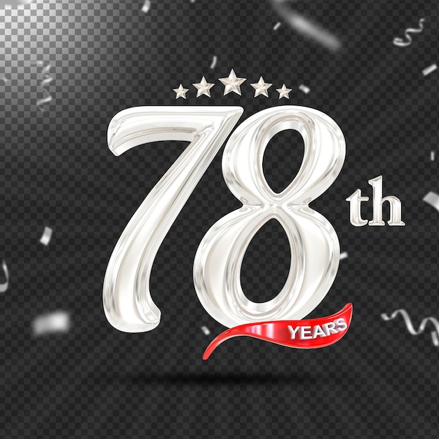 78th years anniversary