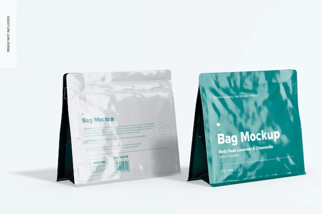 8 oz bags mockup