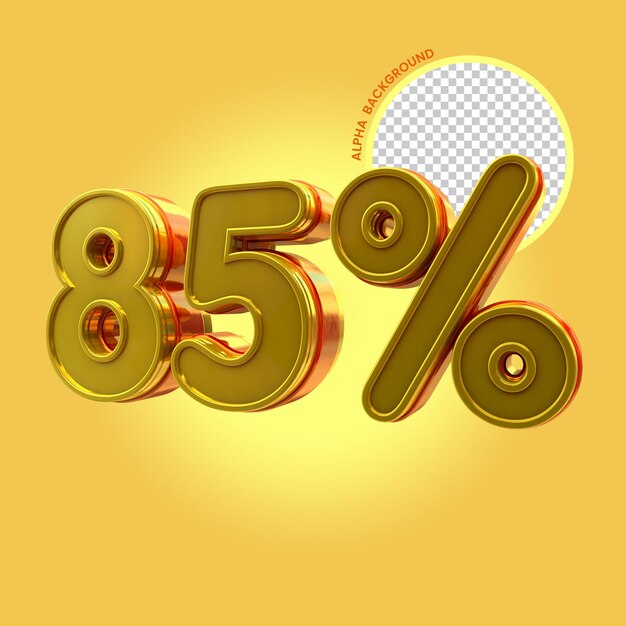 85% di sconto sul rendering 3d promozionale