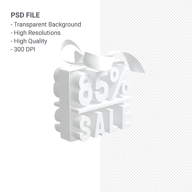 활과 리본 3d 디자인 절연 85 % 판매