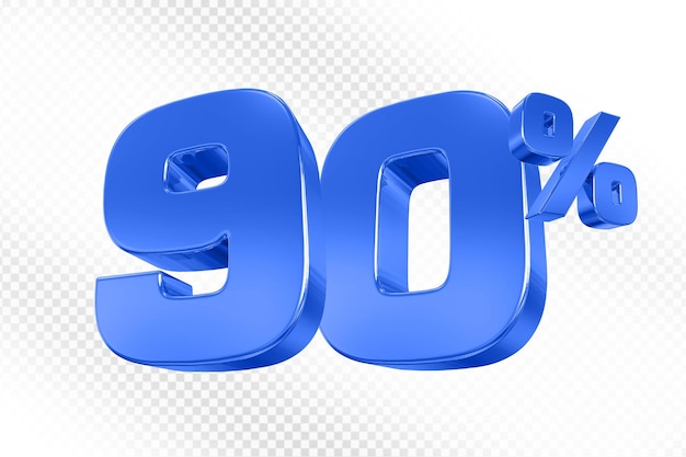90 procent zniżki na niebieską promocję 3D