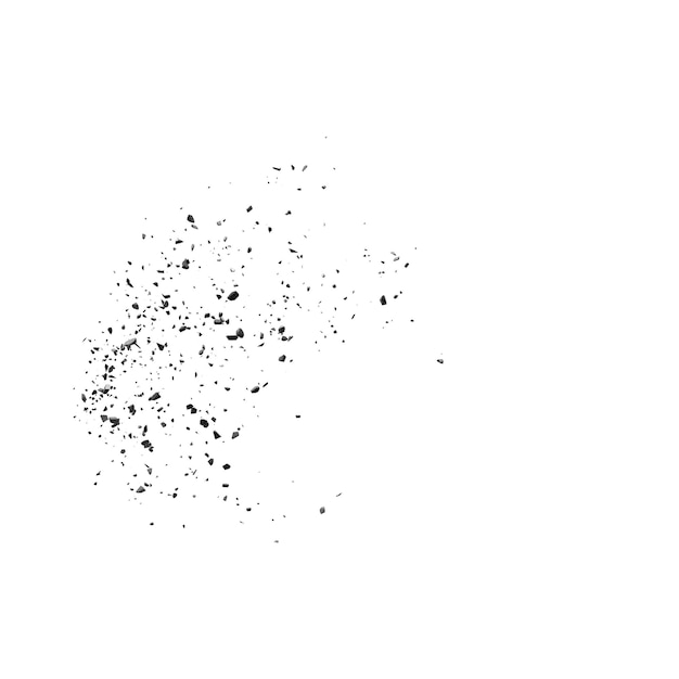 PSD Черно-белое изображение маленького круга со словом «на нем».