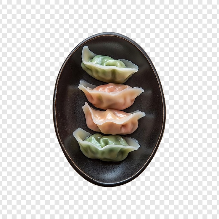 PSD a black plate with a spoon and some tupperware on it