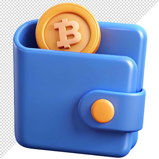a blue bin with a blue container with a coin in it