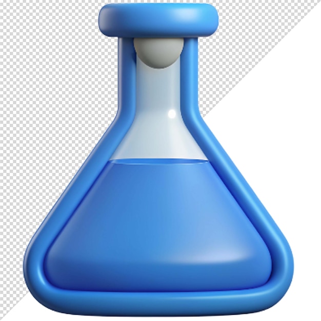 a blue bottle of liquid with a white background
