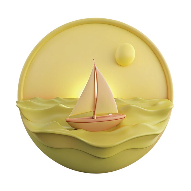 a boat with a sail on it and a sail on the bottom