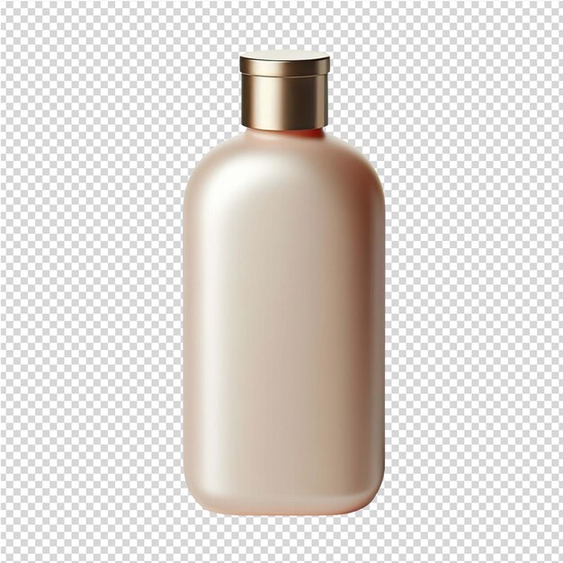 PSD Бутылка парфюма с золотой крышкой