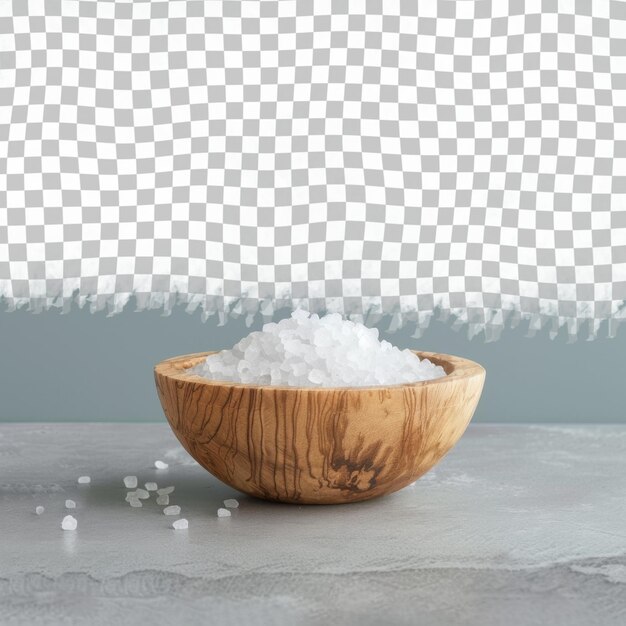 PSD a bowl of white rice with a white substance in the background