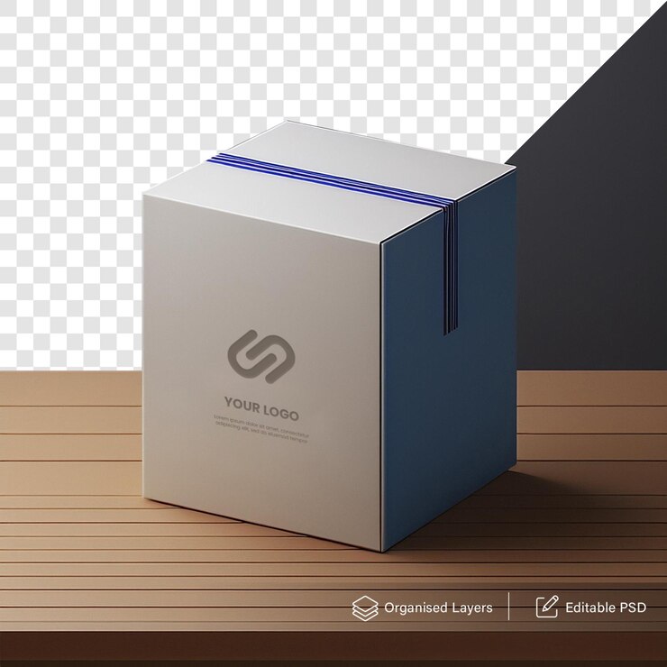 a box with a blue label that says verizon on the front