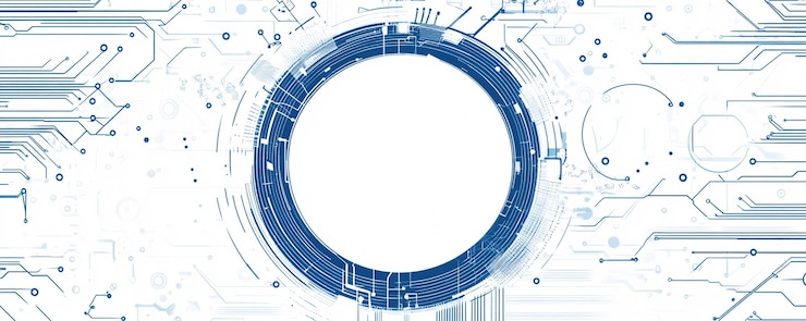 PSD a circle with a blue background
