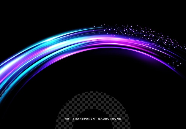 a colorful abstract image with a blue and pink swirl on the bottom