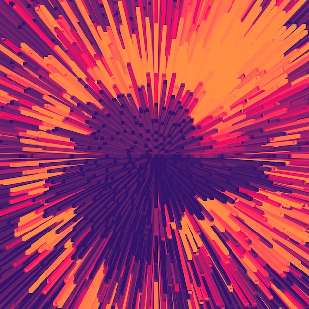 A colorful block background