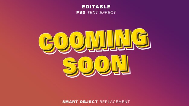 A colorful cover for a product called'comming soon '
