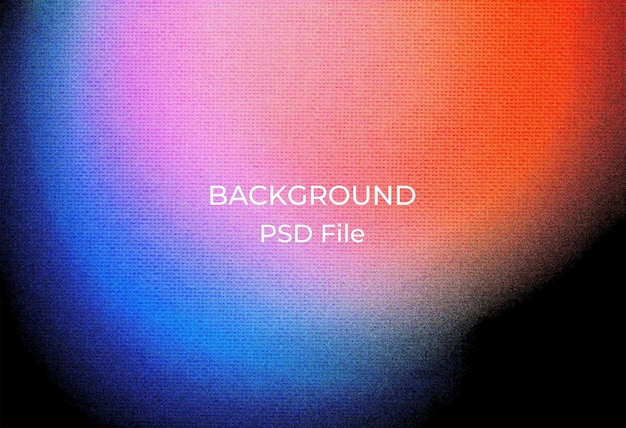 a colorful screen with the words backlit on it