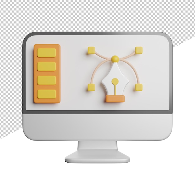 a computer screen with a battery and a battery on it