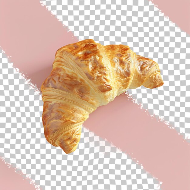 PSD a croissant is on a grid that has a grid that says  croissant