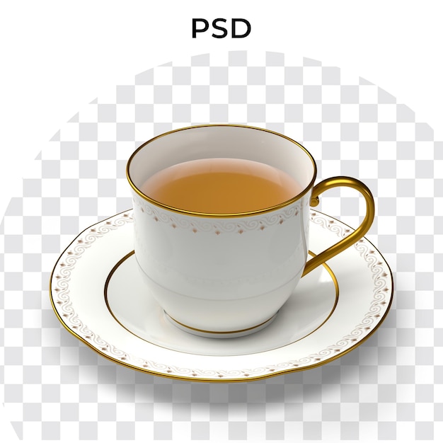 PSD psd というタイトルのお茶。