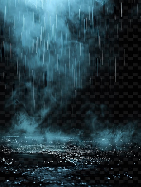 PSD a dark background with rain drops on it