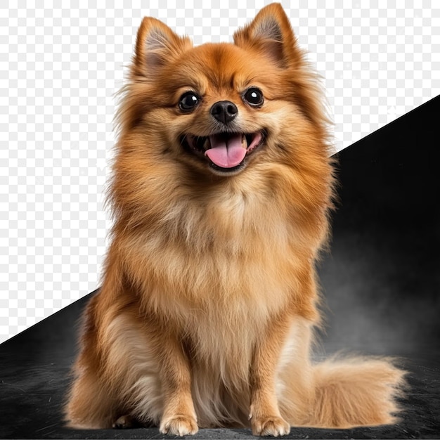 a dog with a tag on its neck