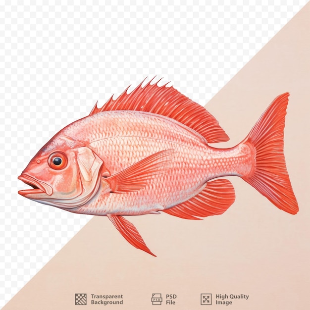 PSD 魚の絵が描かれた魚の絵