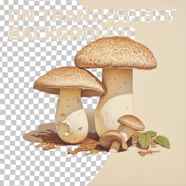 PSD a drawing of a mushroom with the words  hyposta  on it