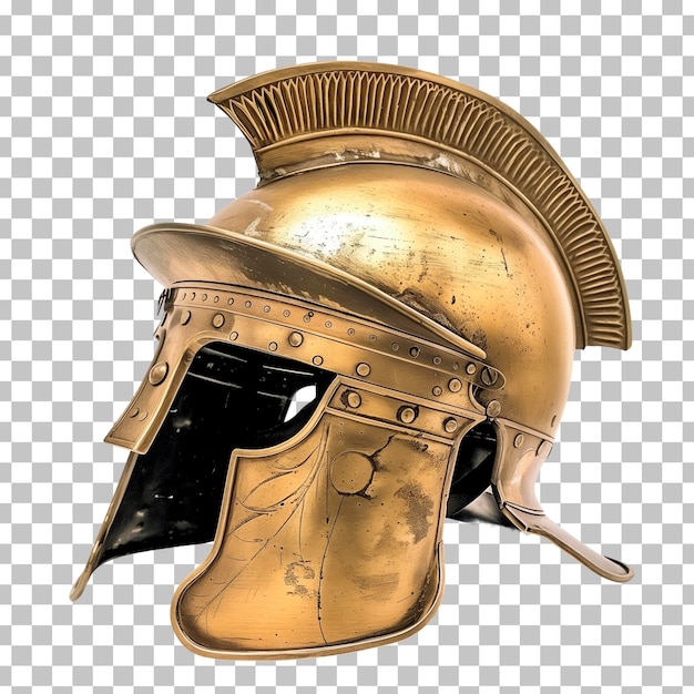 Золотой шлем с цифрой 8 на нем