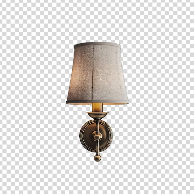 PSD Лампа с золотым основанием и золотым оснонием