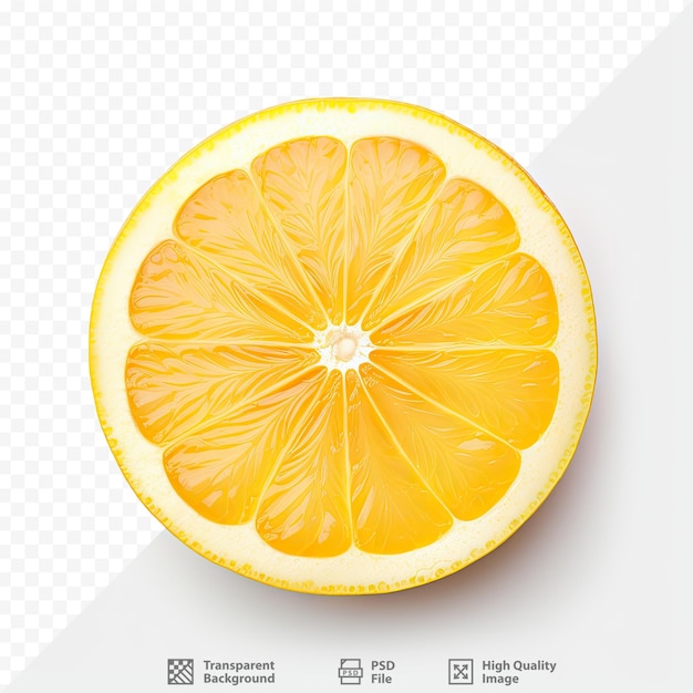 PSD 「レモン」と書かれたレモン