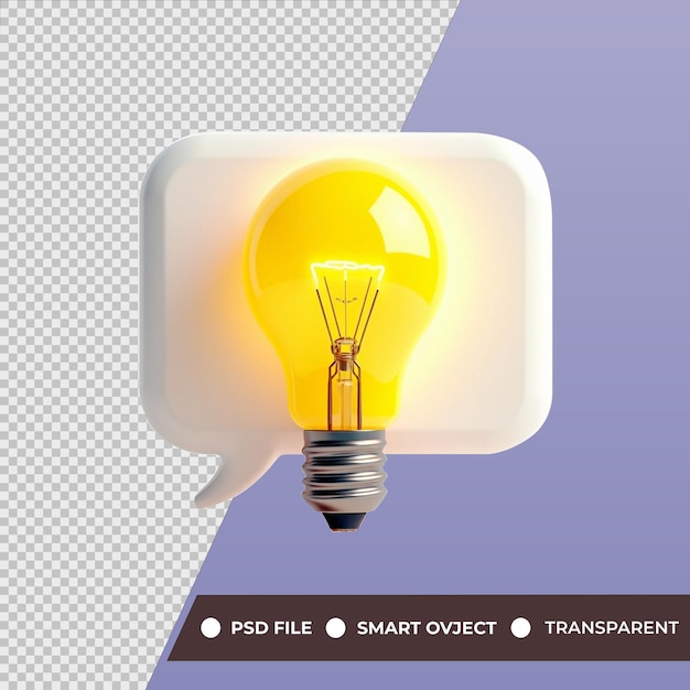 a light bulb that is on a paper with a blue background