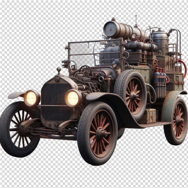 a model of a car with the engine on the front and the engine on the front