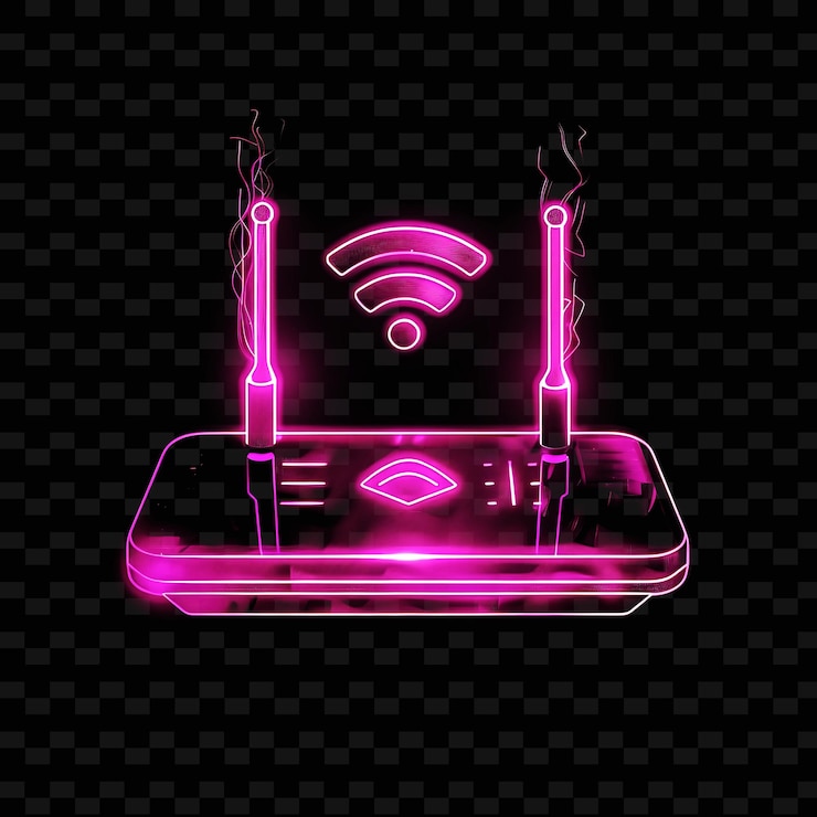 PSD a neon sign that says phone with a phone on it