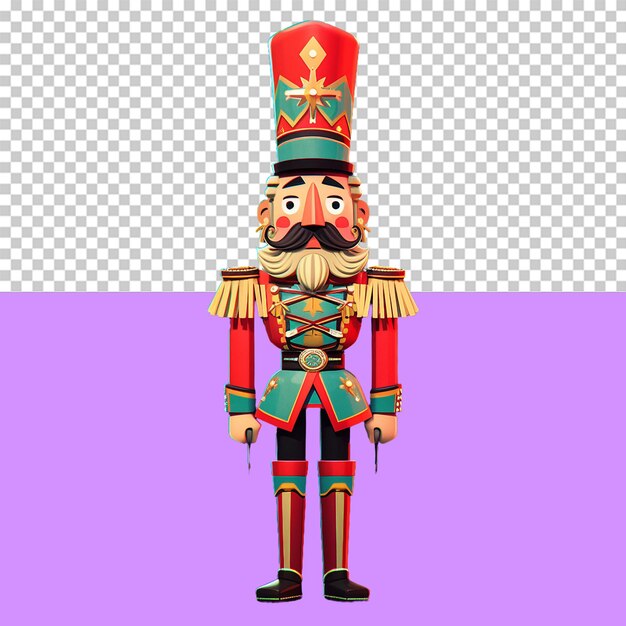 a nutcracker isolated object transparent background