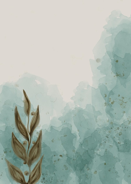 a painting of a plant and the words wild on the bottom