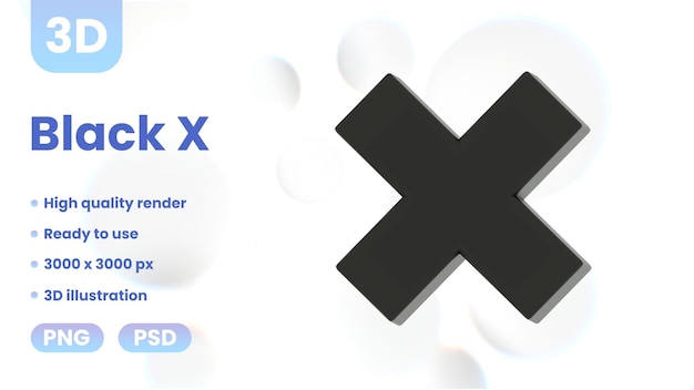 a picture of a black x x sign with a x on it