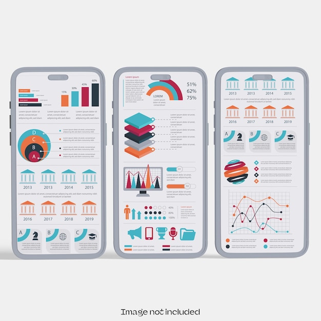 a picture of a cell phone with a graphic of a diagram that says quot photo quot