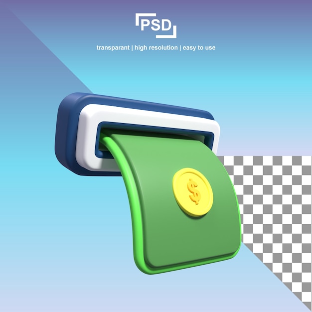 A picture of a green box with a coin in it that says psdj.