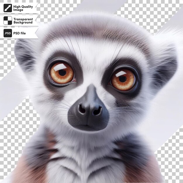 a picture of a lemur that is made by a hypoaller