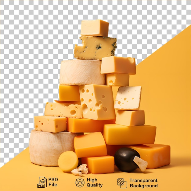 PSD 투명 한 배경 에 고립 된 치즈 어리 는 png 파일 을 포함 한다
