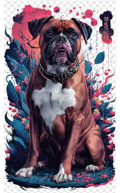 PSD 犬と呼ばれる犬のポスター