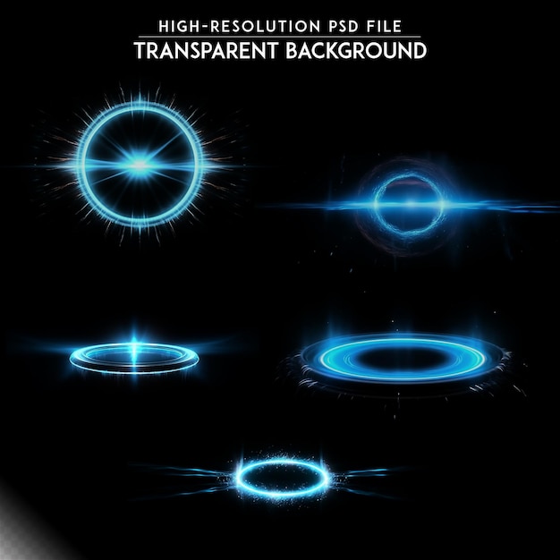 A poster for high - speed printer with a blue circle and a spiral design on the bottom.