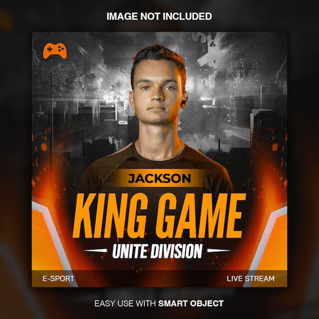 Плакат для king game unite division.