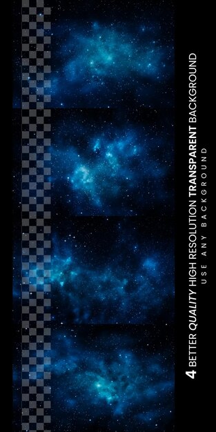 PSD Плакат для галактики галактики