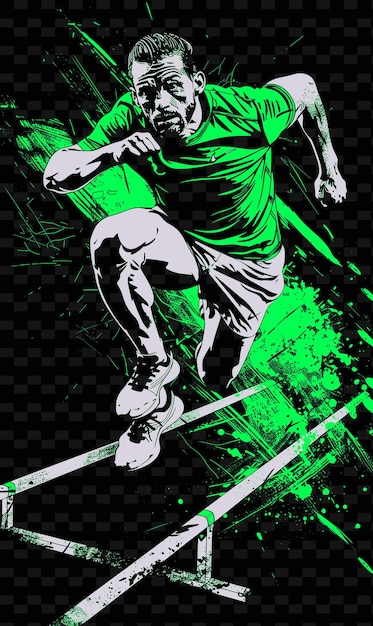 PSD 올림픽 이라는 단어 가 새겨진 스케이트보드 에 있는 남자 의 포스터