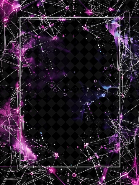 Фиолетовый и черный фон с пространством для текста и космической станции