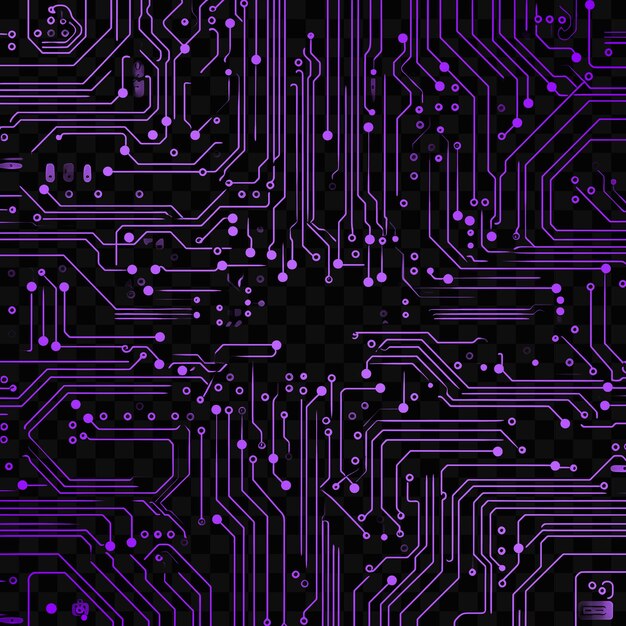 紫と黒のコンピュータスクリーンに文字が書かれています