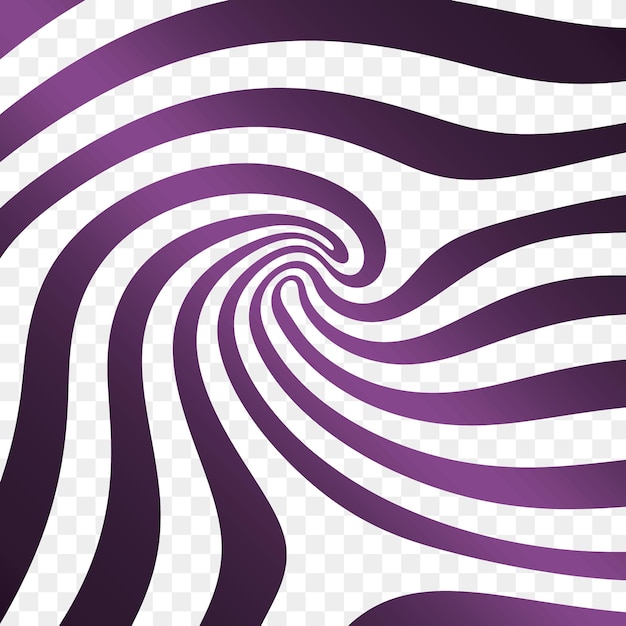 紫と黒のストライプの波のパターン